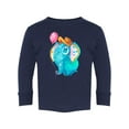 thumbnail image 1 of Elephant With A Balloon Long Sleeve Toddler -Image by Shutterstock,  4 Toddler, 1 of 4