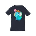 thumbnail image 1 of Elephant With A Balloon T-Shirt Infant -Image by Shutterstock,  18 Months, 1 of 4