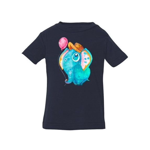 Elephant With A Balloon T-Shirt Infant -Image by Shutterstock, 18 Months