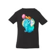 thumbnail image 1 of Elephant With A Balloon T-Shirt Infant -Image by Shutterstock,  24 Months, 1 of 4