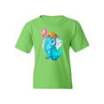 thumbnail image 1 of Elephant With A Balloon T-Shirt Juniors -Image by Shutterstock,  x-Small, 1 of 4