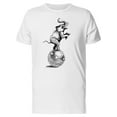 thumbnail image 1 of Elephant With Circus Ball T-Shirt Men -Image by Shutterstock, Male Large, 1 of 2