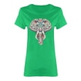 thumbnail image 1 of Elephant With Decoration Shaped Tee Women's -Image by Shutterstock, 1 of 2