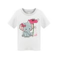 thumbnail image 1 of Elephant With Flower T-Shirt Toddler -Image by Shutterstock,  2 Toddler, 1 of 2