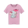 thumbnail image 1 of Elephant With Flower T-Shirt Toddler -Image by Shutterstock,  2 Toddler, 1 of 2
