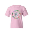 thumbnail image 1 of Elephant With Plant Circle T-Shirt Juniors -Image by Shutterstock,  Large, 1 of 4