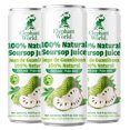 thumbnail image 1 of Elephant World 100% Natural Pink Guava Guayaba Juice Canned | NON GMO | 10.8 oz (Pack of 6), Soursop, 1 of 6