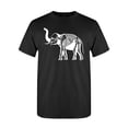 thumbnail image 1 of Elephant X-ray Silhouette T-Shirt Men -Image by Shutterstock, Male Small, 1 of 2