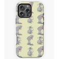 thumbnail image 1 of Elephant and Funny Mice Pattern Phone Case for iPhone 16 15 14 13 12 11 Pro Max, 1 of 2