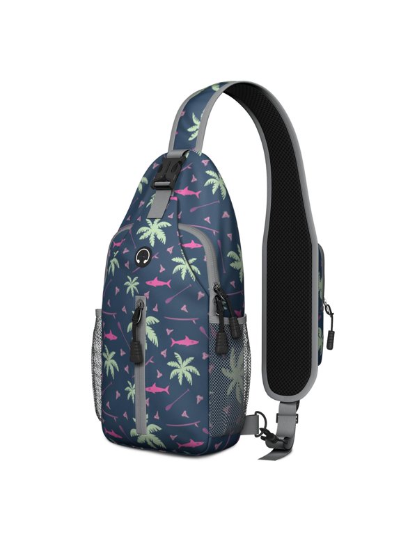 Elephant and Galaxy Space Theme Hiking Daypack – Secure Zippers, Adjustable Strap, Ergonomic Back – Astral Bohemian Travel Style