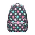 thumbnail image 1 of Elephant and Geometric Pattern Backpack - Waterproof School Bag for College, Fashionable Laptop Backpack, Cute Gift, 1 of 6