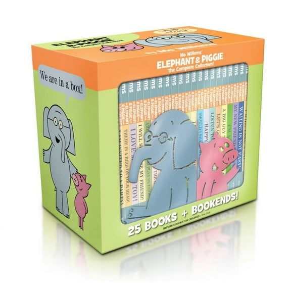 Elephant and Piggie: the Complete Collection (Includes 2 Bookends) (Hardcover)