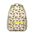 thumbnail image 1 of Elephant and Travel Theme Backpack - Durable Waterproof Bookbag, Fashionable Laptop Backpack, Cute Gift, 1 of 6