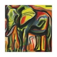 thumbnail image 1 of Elephant in Motion - Canvas, 1 of 25