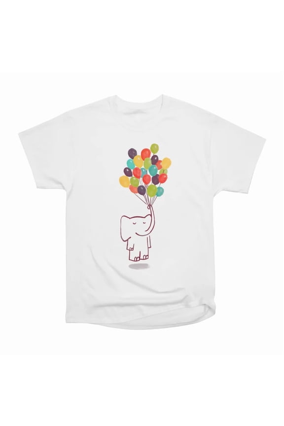 Elephant on balloon T-Shirt Tee Gift For Him Merch For Her Apparel For Friend