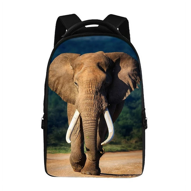 Backpack with elephant logo online