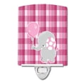 thumbnail image 1 of Elephant with Pink Balloon Ceramic Night Light, 1 of 1