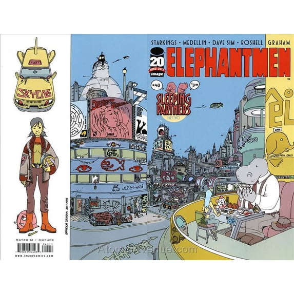 Elephantmen #43 VF ; Image Comic Book