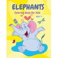 thumbnail image 1 of Elephants Coloring Book: Cute Animal Coloring Book for Kids, Fun Activity Book, Suitable for Toddlers, Boys and Girls ag, (Paperback), 1 of 1