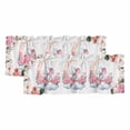 thumbnail image 1 of Elephants Curtain Valances for Windows, Kitchen Valance Window Treatments Panel 2 Pack, Pink Elegant Spring Floral Botanical Rod Pocket Short Curtains for Bathroom Bedroom 60 x 18 Inch, 1 of 8
