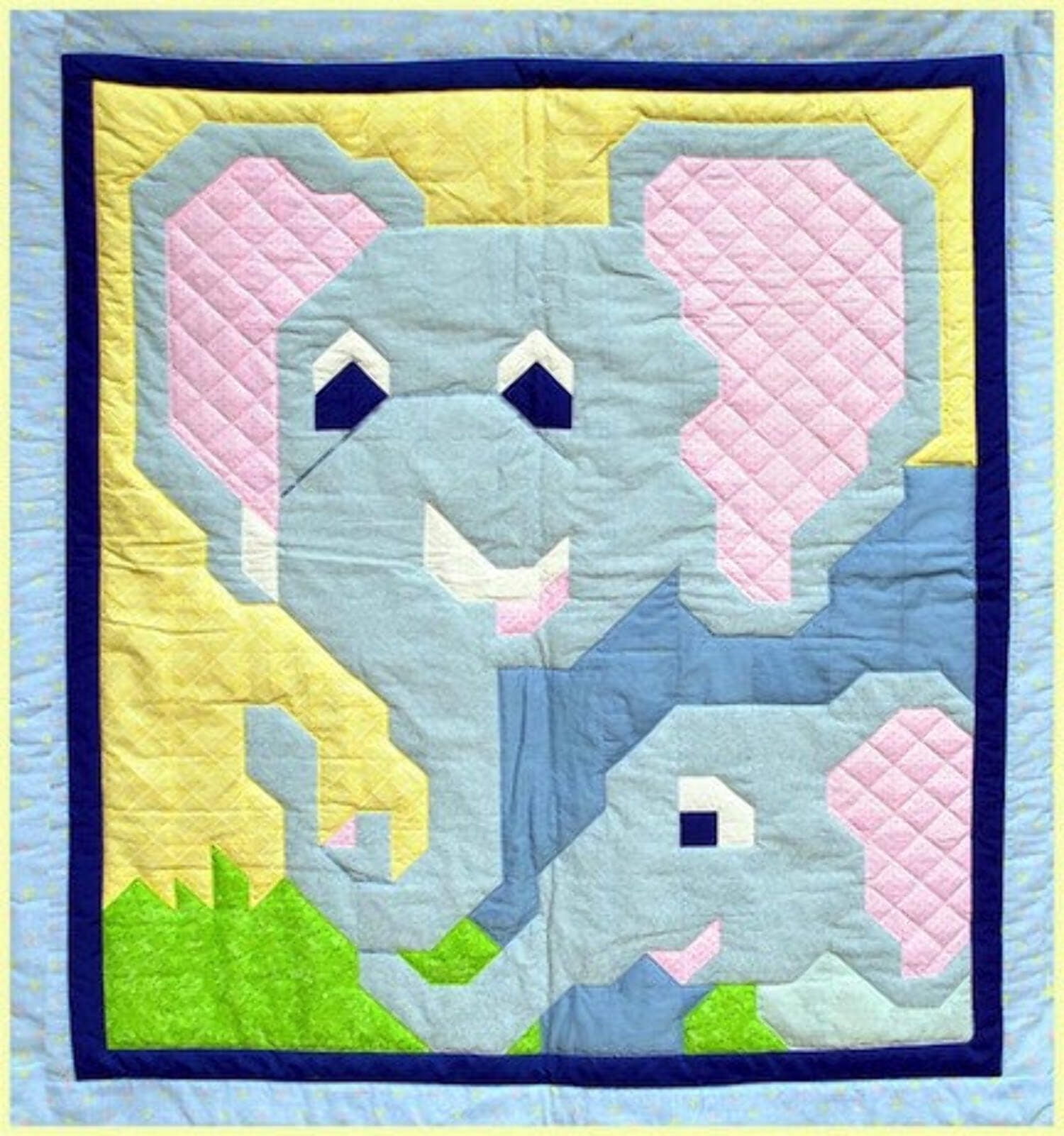 Elephants Quilt Pattern - Walmart.com