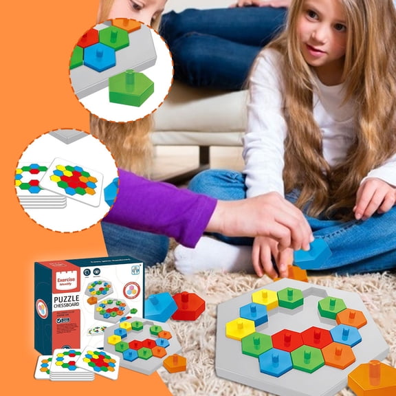 Elephants Stacked Board Game Toys,Balanced Building Block Toys,Six-gam Beads Game Toys,Early Education Logical Thinking Toys,Parent-child Interactive Competitive Toys,Spatial Cognitive Training Toys