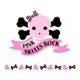 thumbnail image 1 of Elephants on the Wall 5-1371 Pink Skulls Rock - Paint It Yourself, 1 of 1