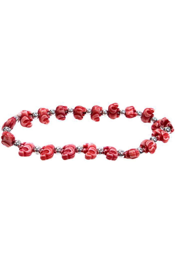 Elephantz Red Elephants Bracelet