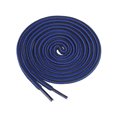 thumbnail image 1 of INSPIRE CHIC 1 Pair Round Rope Dual Colored Striped Shoelace Shoe Strings for Boots Sneakers 90cm/35.43" Royal Blue Black, 1 of 4