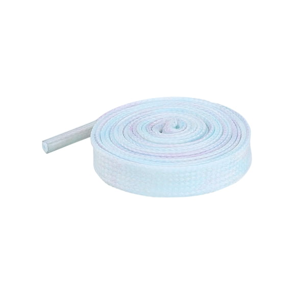 INSPIRE CHIC 2 Pair Flat Colorful Shoelaces Tie Dye Shoe Laces for Sneakers Boots Gradient Purple 100cm/39.37"