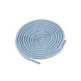 thumbnail image 1 of INSPIRE CHIC 2 Pair Round Shoe Laces Solid Woven Athletic Shoelaces for Sneakers, Boots & Running Shoes 140cm/55.11" Grey Blue, 1 of 4