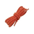 thumbnail image 1 of Round Fuzzy Shoe Laces for Sneakers, 0.24'' Hairy Soft Wide Shoelaces for Casual Shoes 2 Pairs Red 120cm/47.24", 1 of 5