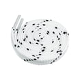 thumbnail image 1 of INSPIRE CHIC 2 Pairs Shoe Laces Polka Dots Flat Shoelaces Double Color Twill Shoe Strings White-Black 140cm/55.12", 1 of 4