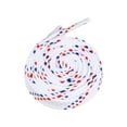 thumbnail image 1 of INSPIRE CHIC 2 Pairs Shoe Laces Polka Dots Flat Shoelaces Double Color Twill Shoe Strings White Red Royal Blue 100cm/39.37", 1 of 4