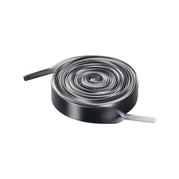 INSPIRE CHIC Flat Wide Colorful Shoelaces Shoe Laces for Sneakers 2 Pairs Gradient-Black 90cm/35.43"