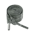 thumbnail image 1 of INSPIRE CHIC Cotton Flat Athletic Shoe Laces Linen Contrasting Checkered Shoelaces 1 Pair, 1 of 4