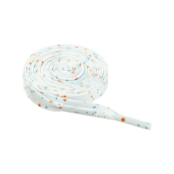 INSPIRE CHIC Flat Colorful Shoelaces Sneakers Art Printed Pattern String 2 Pairs