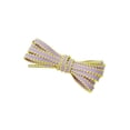 thumbnail image 1 of INSPIRE CHIC Flat Colorful Shoelaces Work Boot Laces Fashion Shoe Laces 2 Pairs Light Purple-Yellow 90cm/35.43", 1 of 4