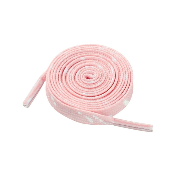 Unisex Flat Shoe Laces Splatter Painted Fun Shoelaces for Sneakers 2 Pairs Pink 160cm/63"
