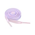 thumbnail image 1 of INSPIRE CHIC Halloween Flat Gradient Colored Shoelaces Tie Dye Design Sneakers Shoe Laces 1 Pair Purple Pink 160cm/63.0", 1 of 5