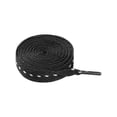 thumbnail image 1 of INSPIRE CHIC Extra Wide Shoelaces Fat Shoestrings Single Line Flat Shoe Laces for Sneakers Boots 1 Pair Black 120cm/47.2", 1 of 4