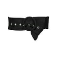 thumbnail image 1 of INSPIRE CHIC Ladies Waist Belts Soft Dress Belts for Dress Belt Round Buckle Vintage Black, 1 of 6