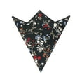 thumbnail image 1 of INSPIRE CHIC Men's Floral Print Soft Pocket Squares 1 Pcs, 1 of 5