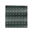 thumbnail image 1 of INSPIRE CHIC Men's Handkerchiefs Patterned Woven Wedding Party Pocket Squares for Wedding Deep Grey One Size, 1 of 4