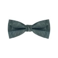 thumbnail image 1 of INSPIRE CHIC Men's Jacquard Adjustable Strap Pre-tied Bow Ties for Elegant Wedding Dark Green, 1 of 4
