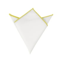 INSPIRE CHIC Men's Pocket Square Cotton Handkerchiefs for Suits Jacket