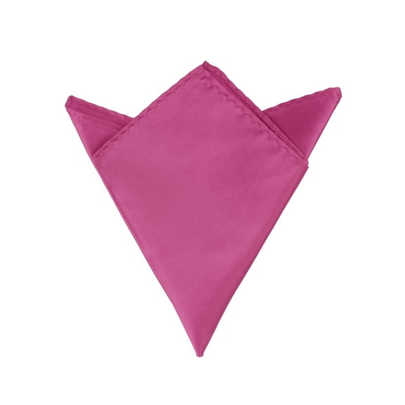 INSPIRE CHIC Men's Pocket Squares Solid Color Handkerchiefs Purple One Size