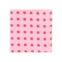 INSPIRE CHIC Men's Polka Dots Pocket Squares Business Tuxedo Wedding Handkerchiefs Pink One Size