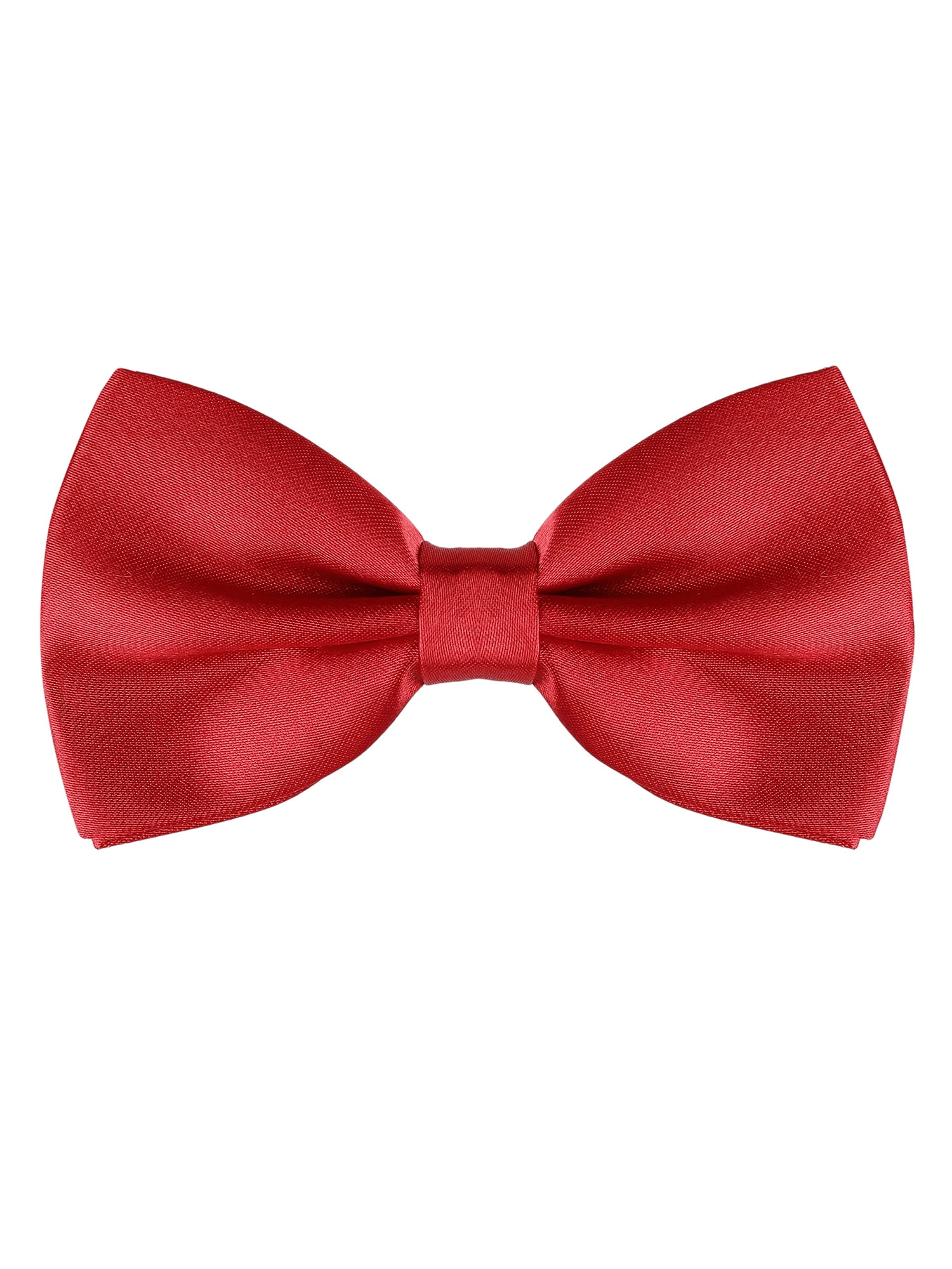 Black Velvet Bow Tie For Men - Pre-Tied, Adjustable, Clip-On, For Weddings, Parties, Prom, Tuxedo