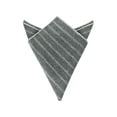 thumbnail image 1 of INSPIRE CHIC Men's Stripes Handkerchiefs Decorative Pocket Square 1 Pcs, 1 of 4